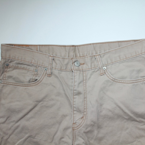 Levi’s 508 Mens Pants/Jeans Tan/Brown Size 36” Waist 30” Length - Picture 4 of 12